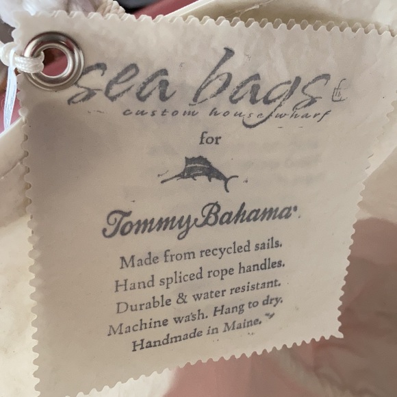 Collectible Tommy Bahama Seabags Maine tote NWT - Picture 5 of 12